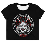 Exorcist, All-Over Print Crop Tee